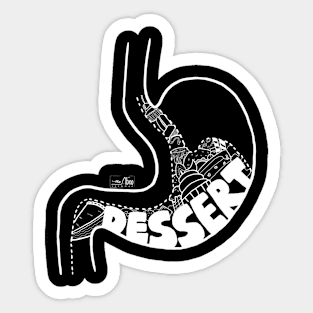 Food in My Stomach - Dessert Sticker